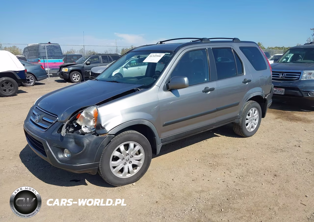 2006 Honda Cr-V Ex VIN:JHLRD78826C041481 - 2