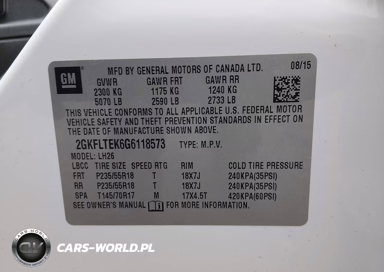2016 GMC Terrain Sle-2 VIN:2GKFLTEK6G6118573 - 9