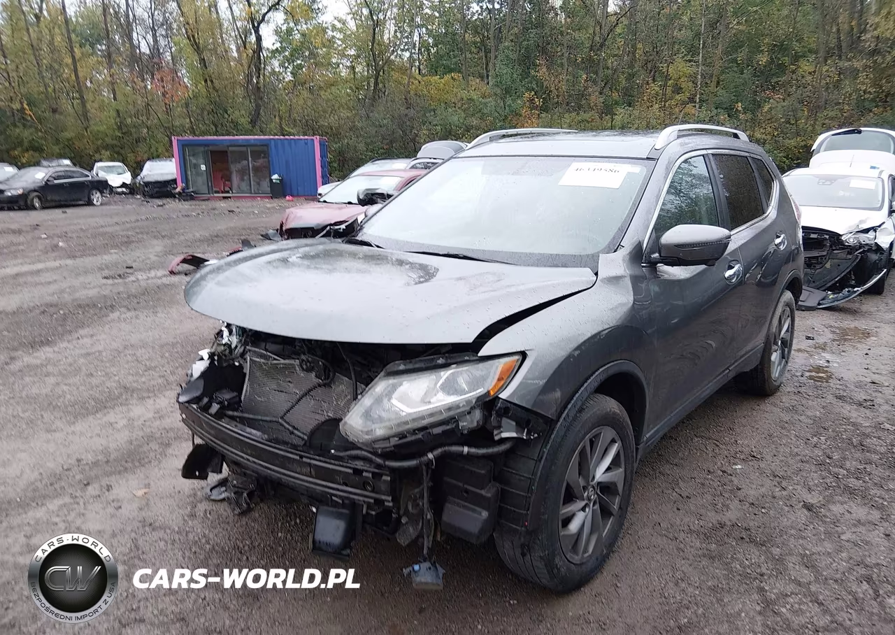 2016 Nissan Rogue Sl VIN:5N1AT2MV7GC755311 - 2