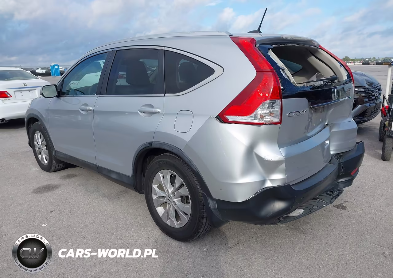 2013 Honda Cr-V Ex-L VIN:5J6RM3H77DL004236 - 3