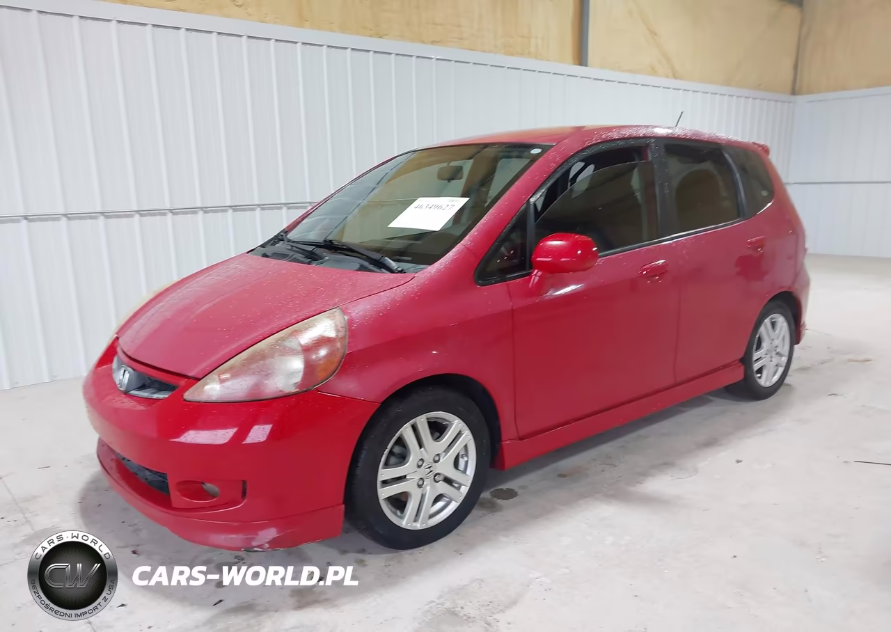 2008 Honda Fit Sport VIN:JHMGD38658S056379 - 2