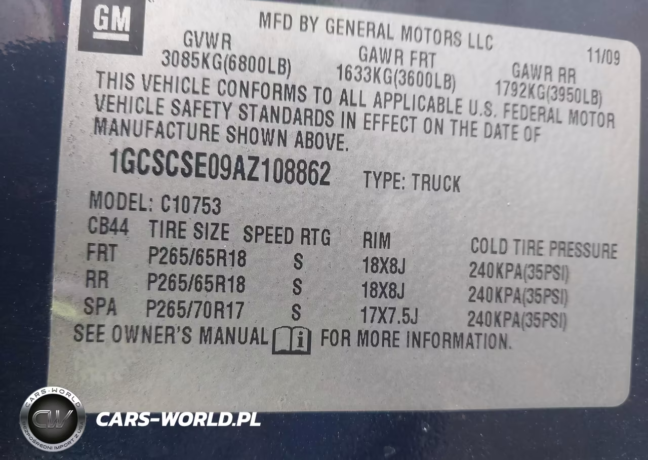 2010 Chevrolet Silverado 1500 Lt VIN:1GCSCSE09AZ108862 - 9
