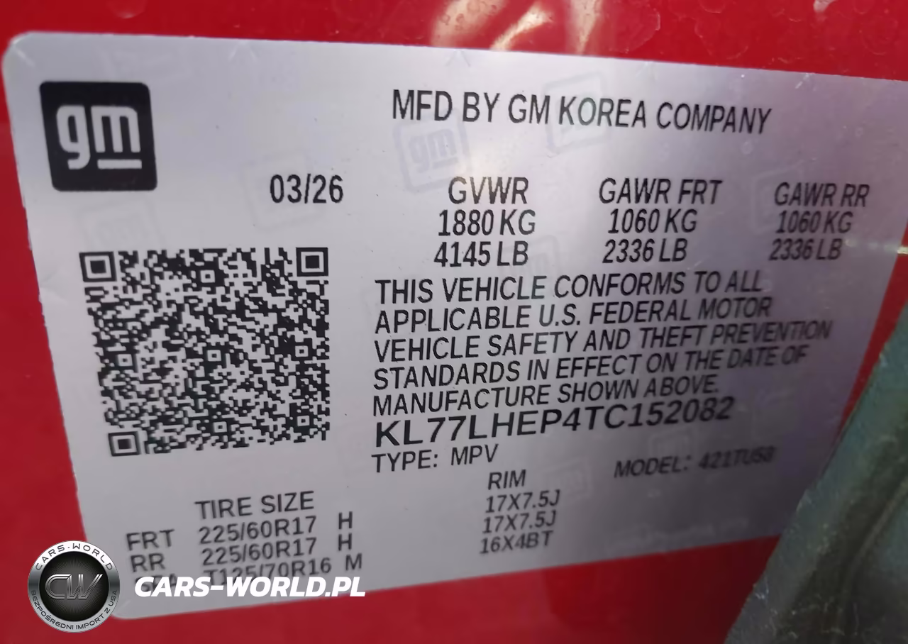 2026 Chevrolet Trax Fwd Lt VIN:KL77LHEP4TC152082 - 9