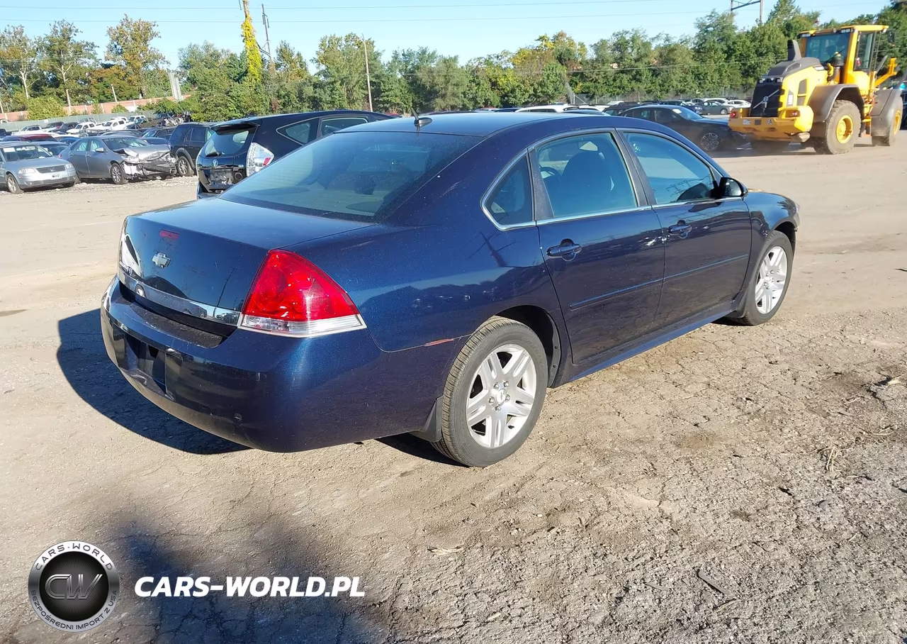 2010 Chevrolet Impala Lt VIN:2G1WB5EN4A1186890 - 4