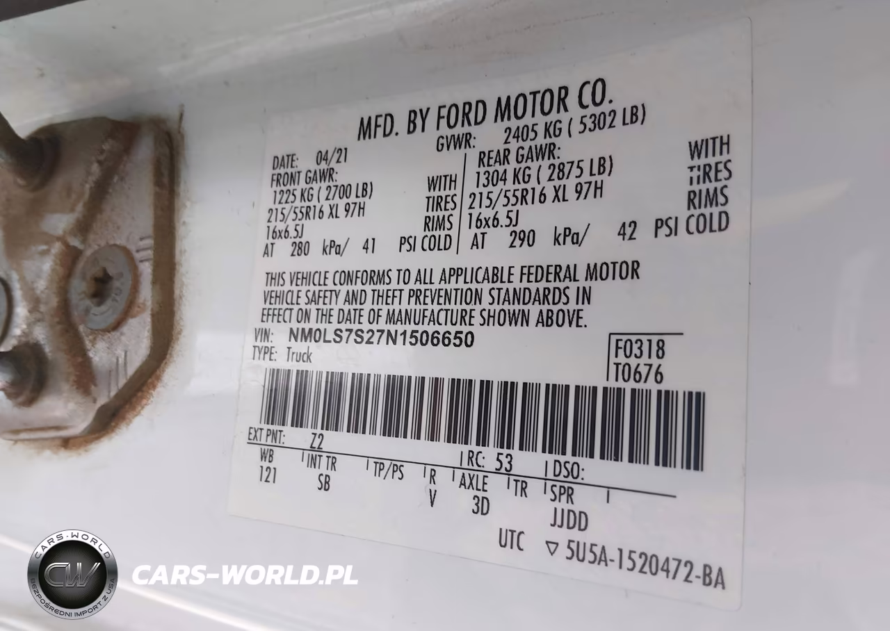 2022 Ford Transit Connect Xl VIN:NM0LS7S27N1506650 - 9