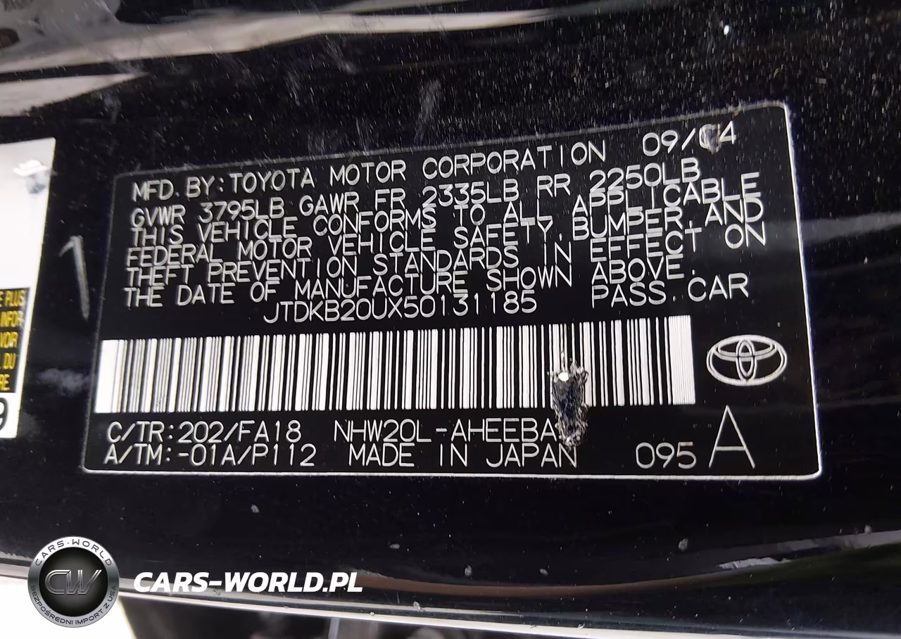 2005 Toyota Prius VIN:JTDKB20UX50131185 - 9