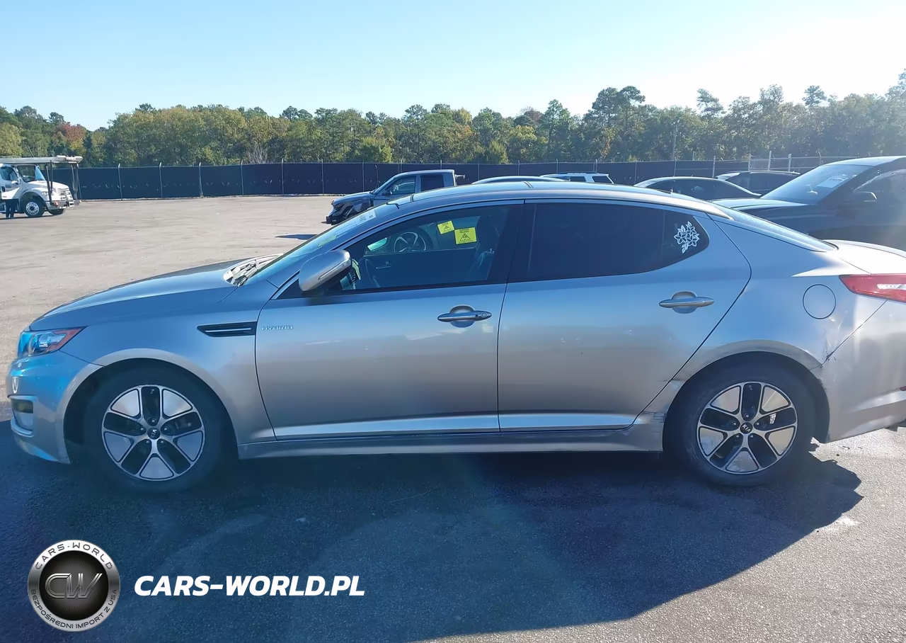 2013 Kia Optima Hybrid Ex VIN:KNAGM4AD8D5054177 - 14