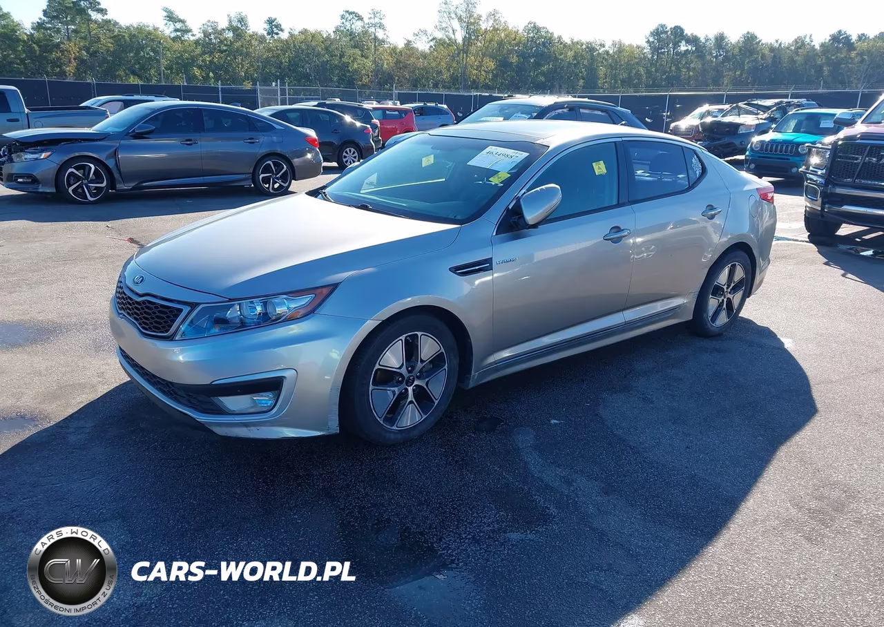 2013 Kia Optima Hybrid Ex VIN:KNAGM4AD8D5054177 - 2