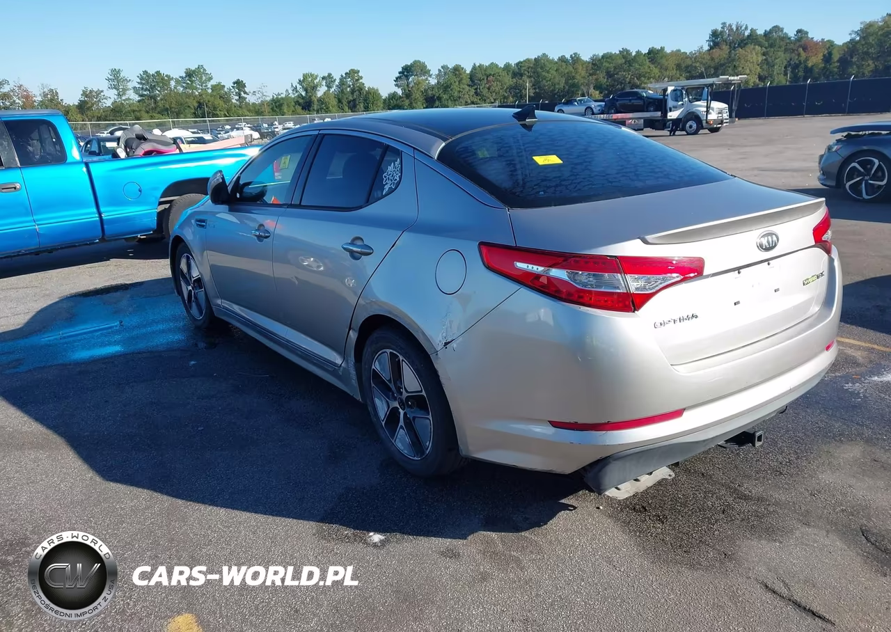 2013 Kia Optima Hybrid Ex VIN:KNAGM4AD8D5054177 - 3