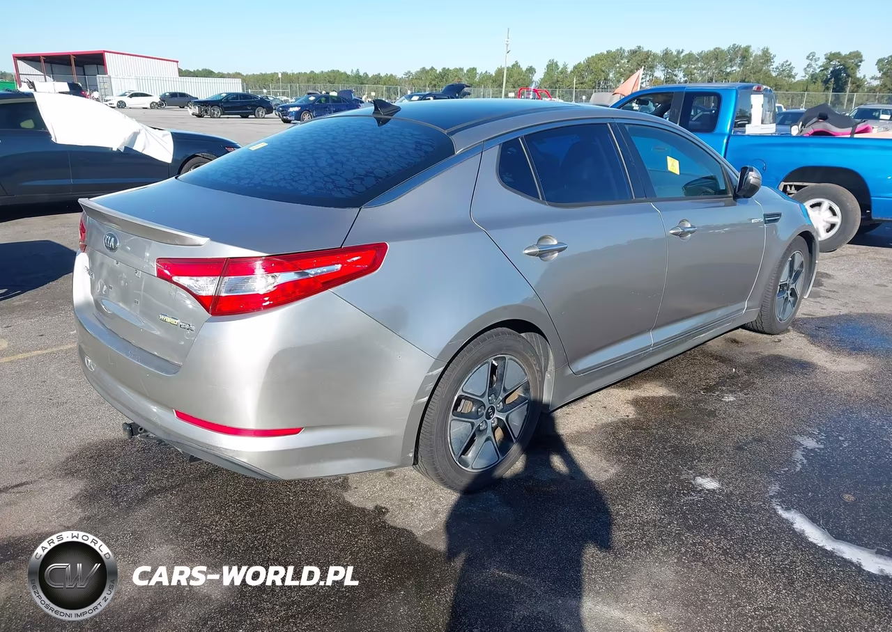 2013 Kia Optima Hybrid Ex VIN:KNAGM4AD8D5054177 - 4