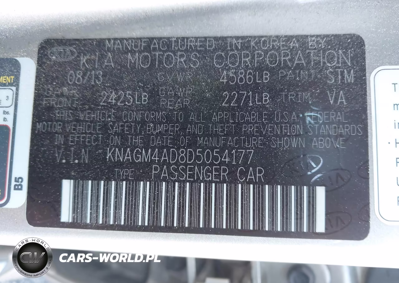 2013 Kia Optima Hybrid Ex VIN:KNAGM4AD8D5054177 - 9