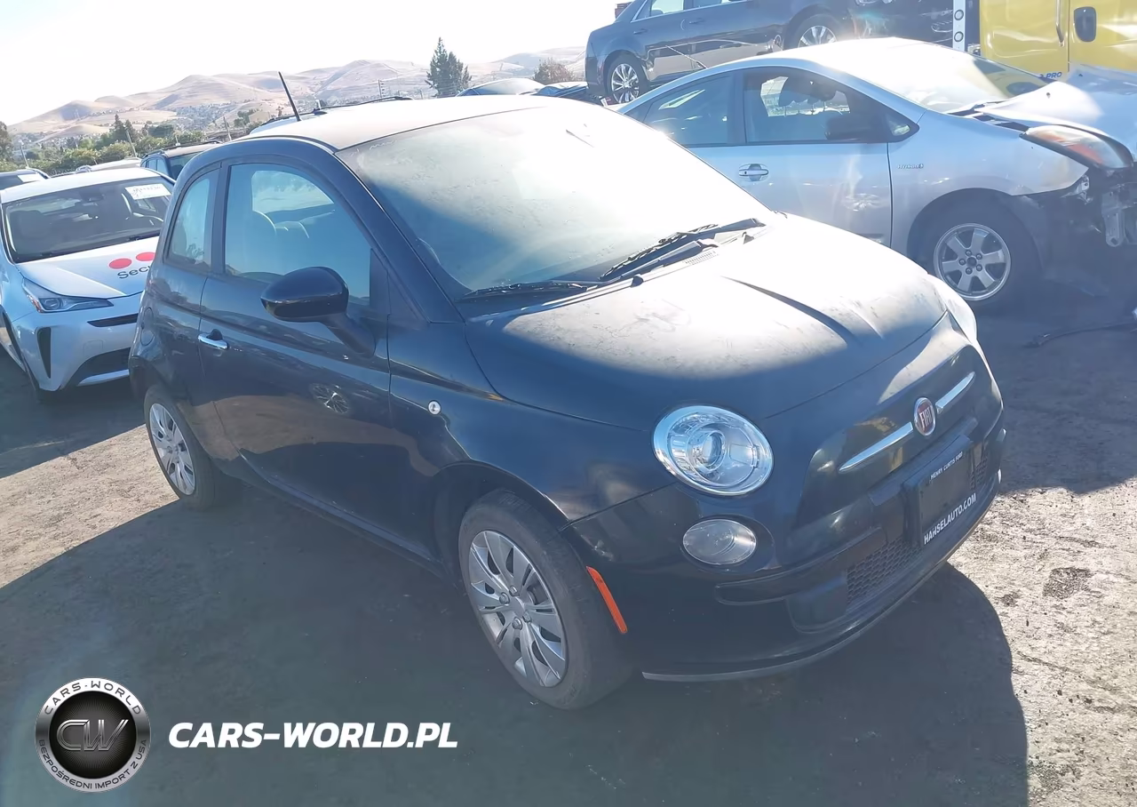 2012 Fiat 500 Pop VIN:3C3CFFAR4CT352246 - 1