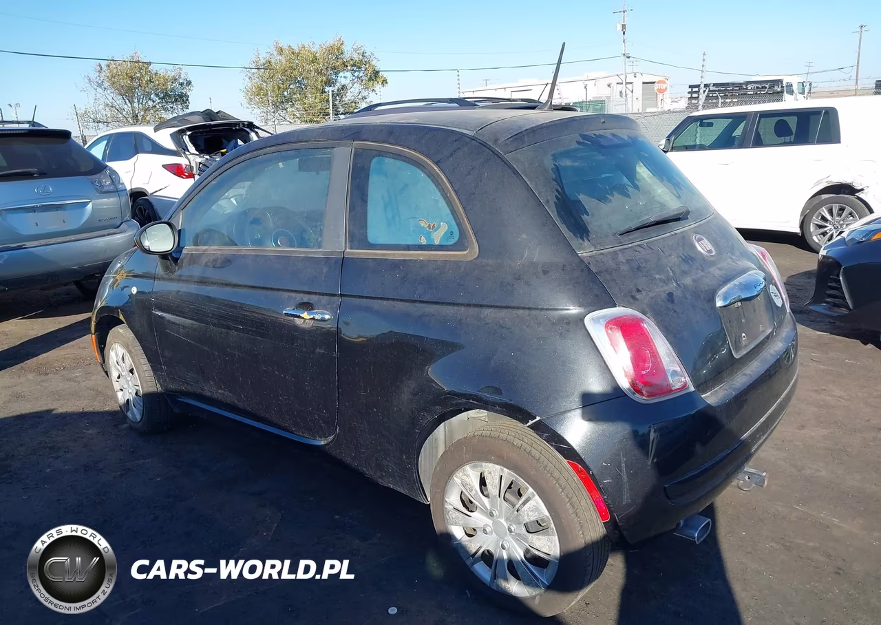 2012 Fiat 500 Pop VIN:3C3CFFAR4CT352246 - 3
