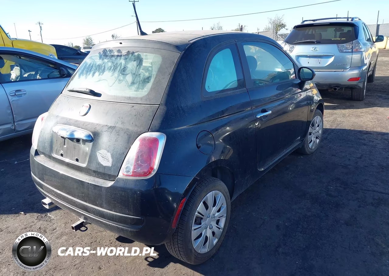 2012 Fiat 500 Pop VIN:3C3CFFAR4CT352246 - 4