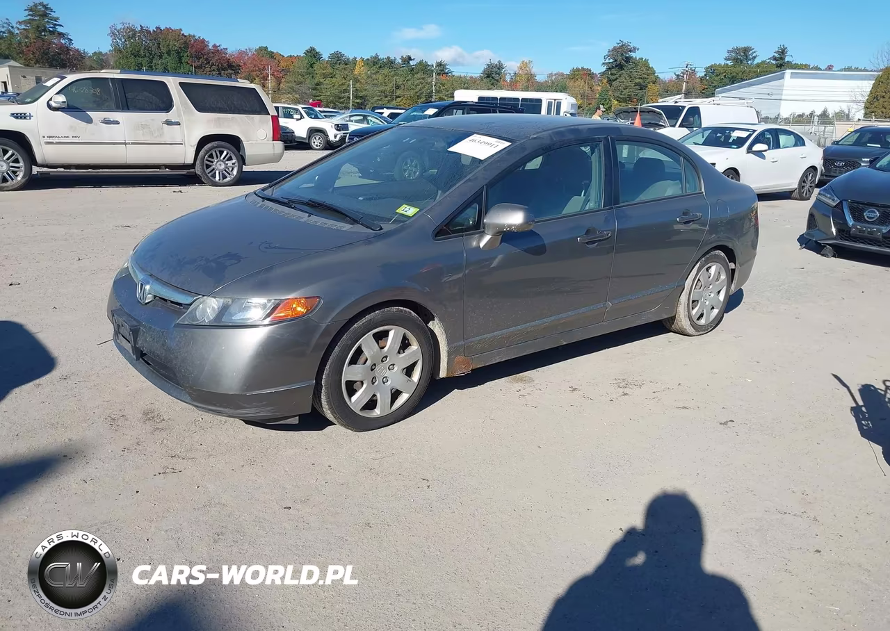 2007 Honda Civic Lx VIN:1HGFA16577L035807 - 2