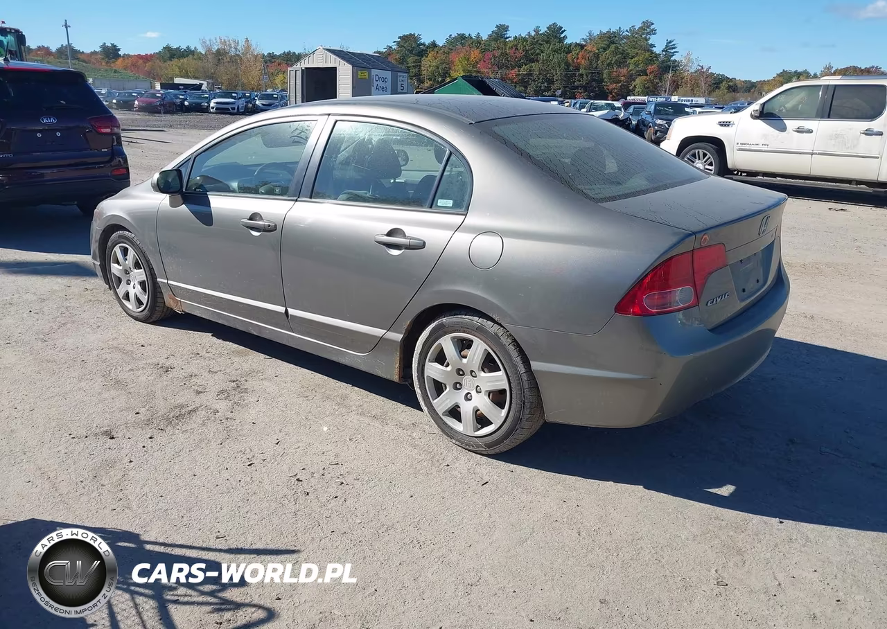 2007 Honda Civic Lx VIN:1HGFA16577L035807 - 3