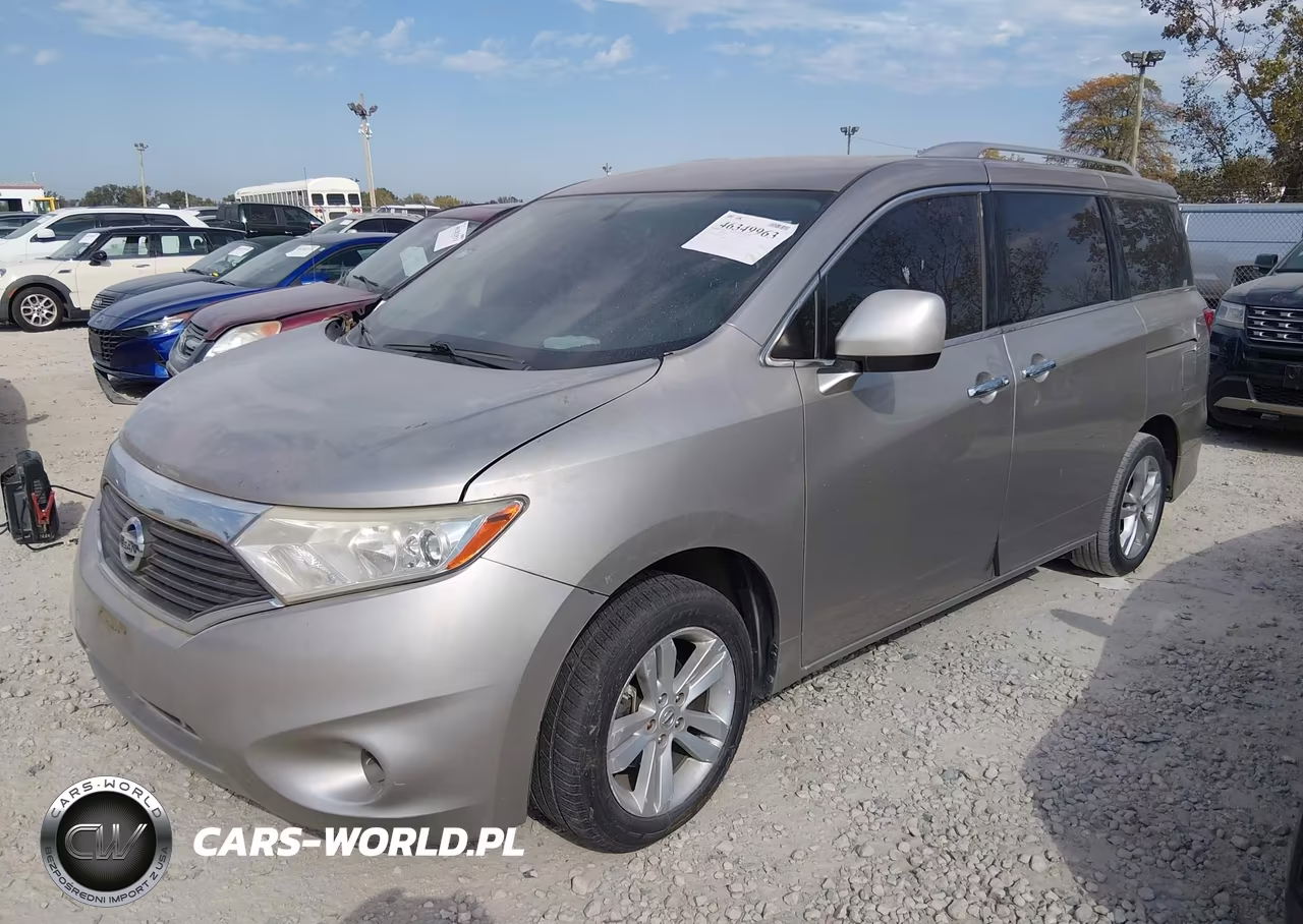 2012 Nissan Quest S VIN:JN8AE2KP1C9032648 - 2