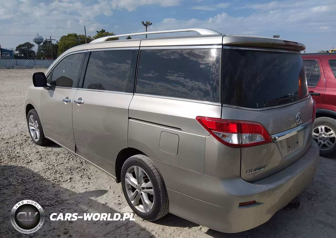 2012 Nissan Quest S VIN:JN8AE2KP1C9032648 - 3