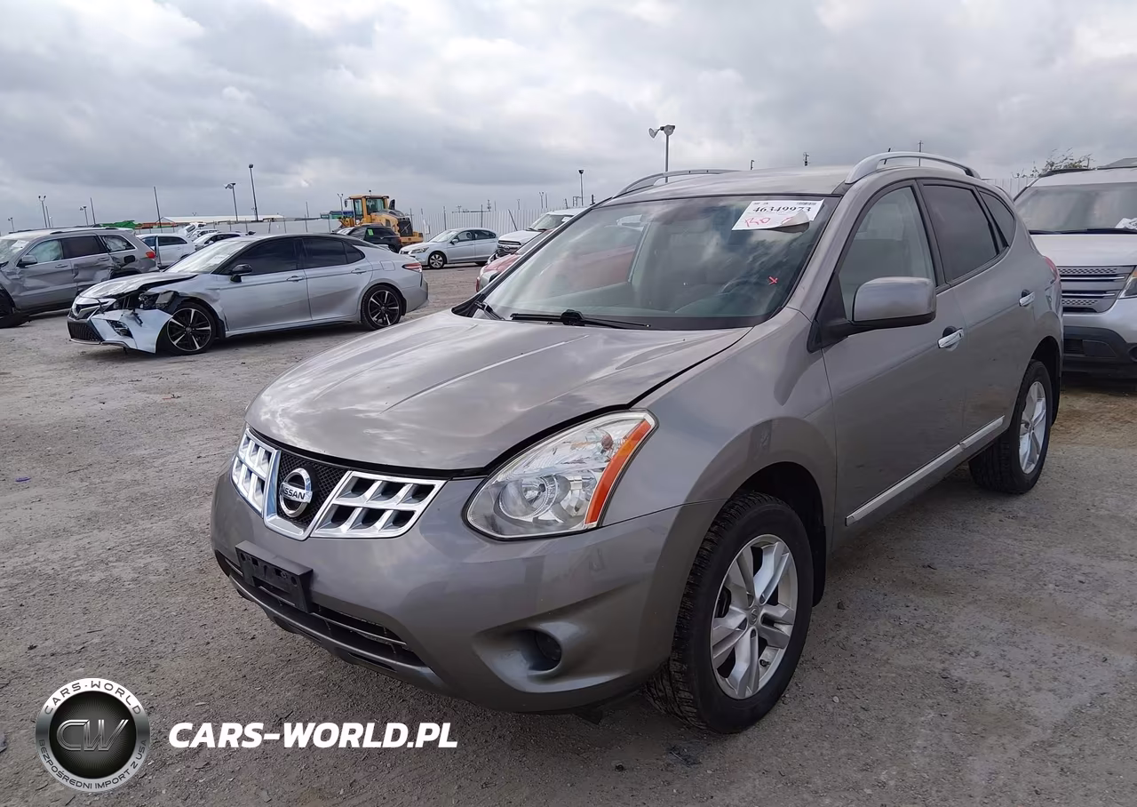 2013 Nissan Rogue Sv VIN:JN8AS5MV5DW604491 - 2