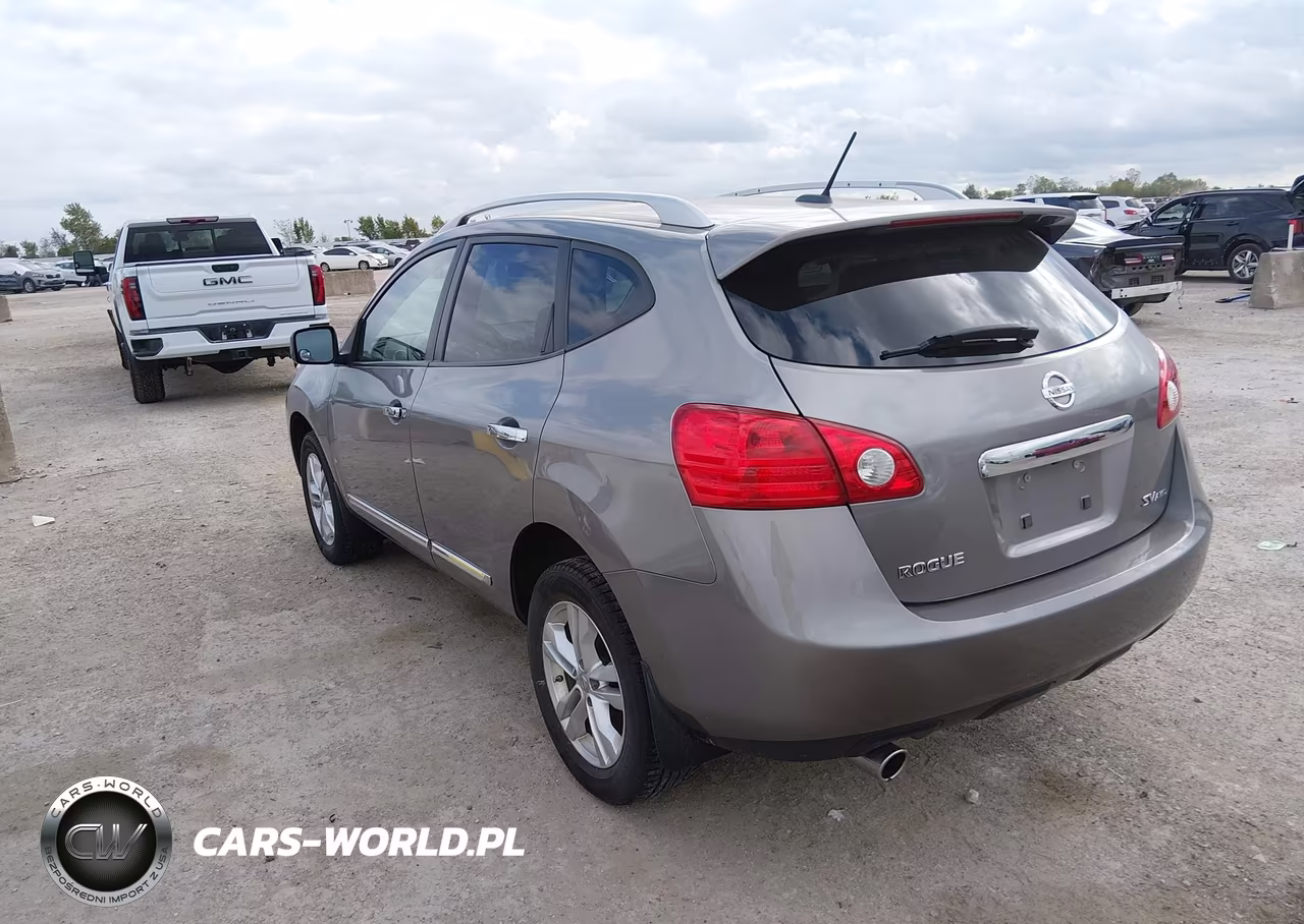 2013 Nissan Rogue Sv VIN:JN8AS5MV5DW604491 - 3