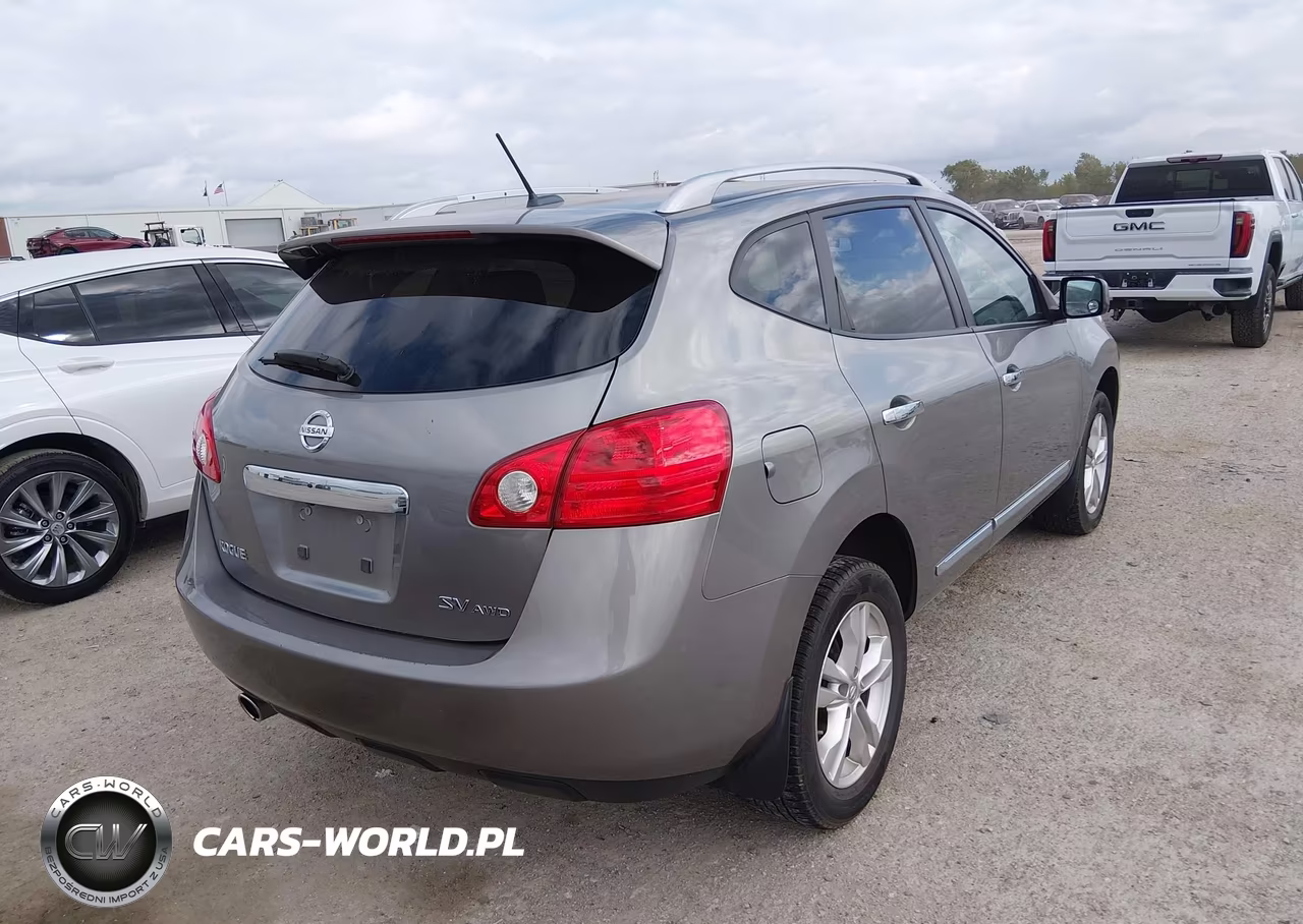 2013 Nissan Rogue Sv VIN:JN8AS5MV5DW604491 - 4
