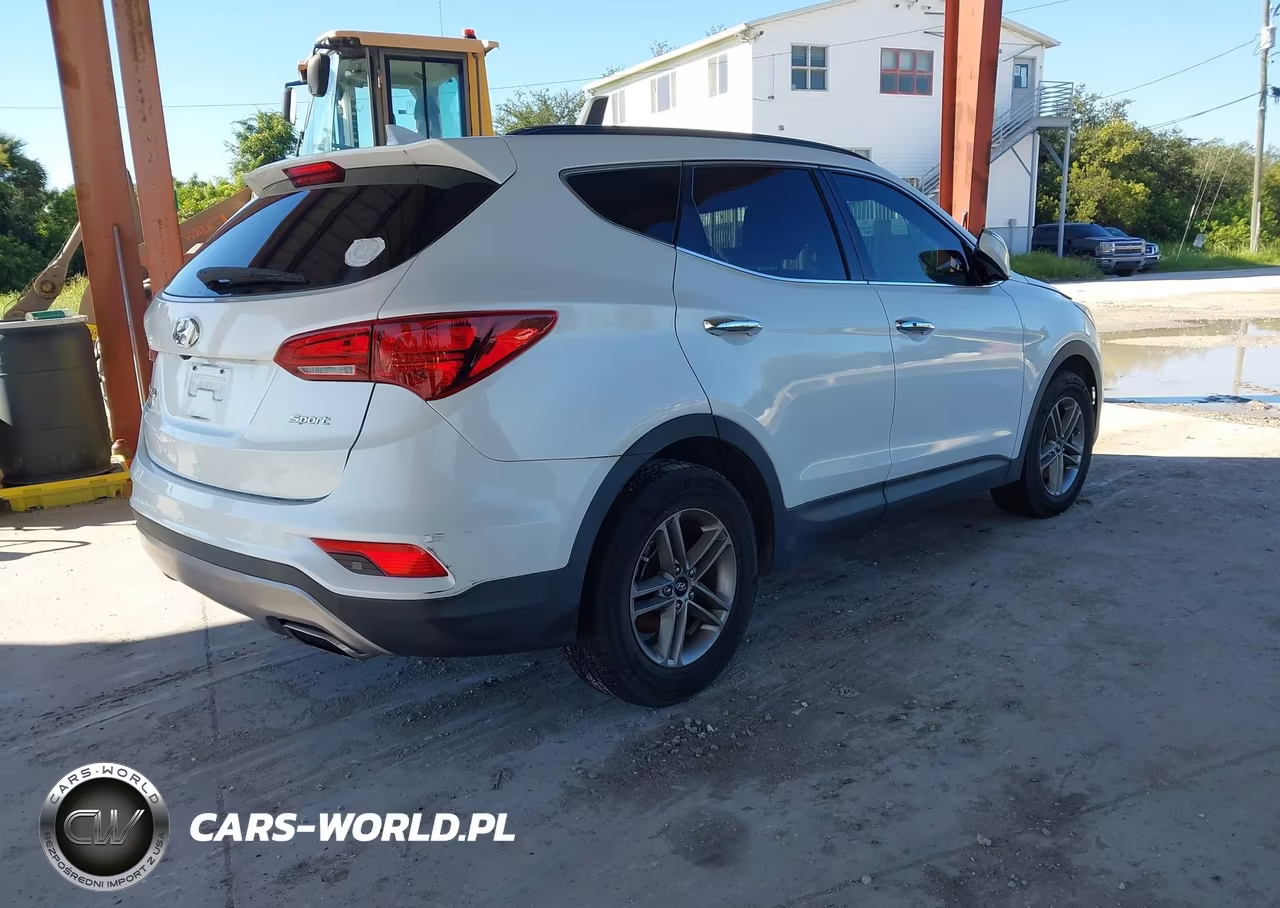 2017 Hyundai Santa Fe Sport 2.4L VIN:5NMZU3LBXHH003462 - 4