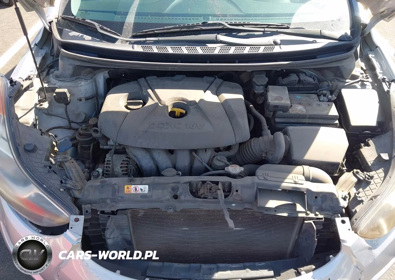 2013 Hyundai Elantra Gls VIN:KMHDH4AE5DU677034 - 10