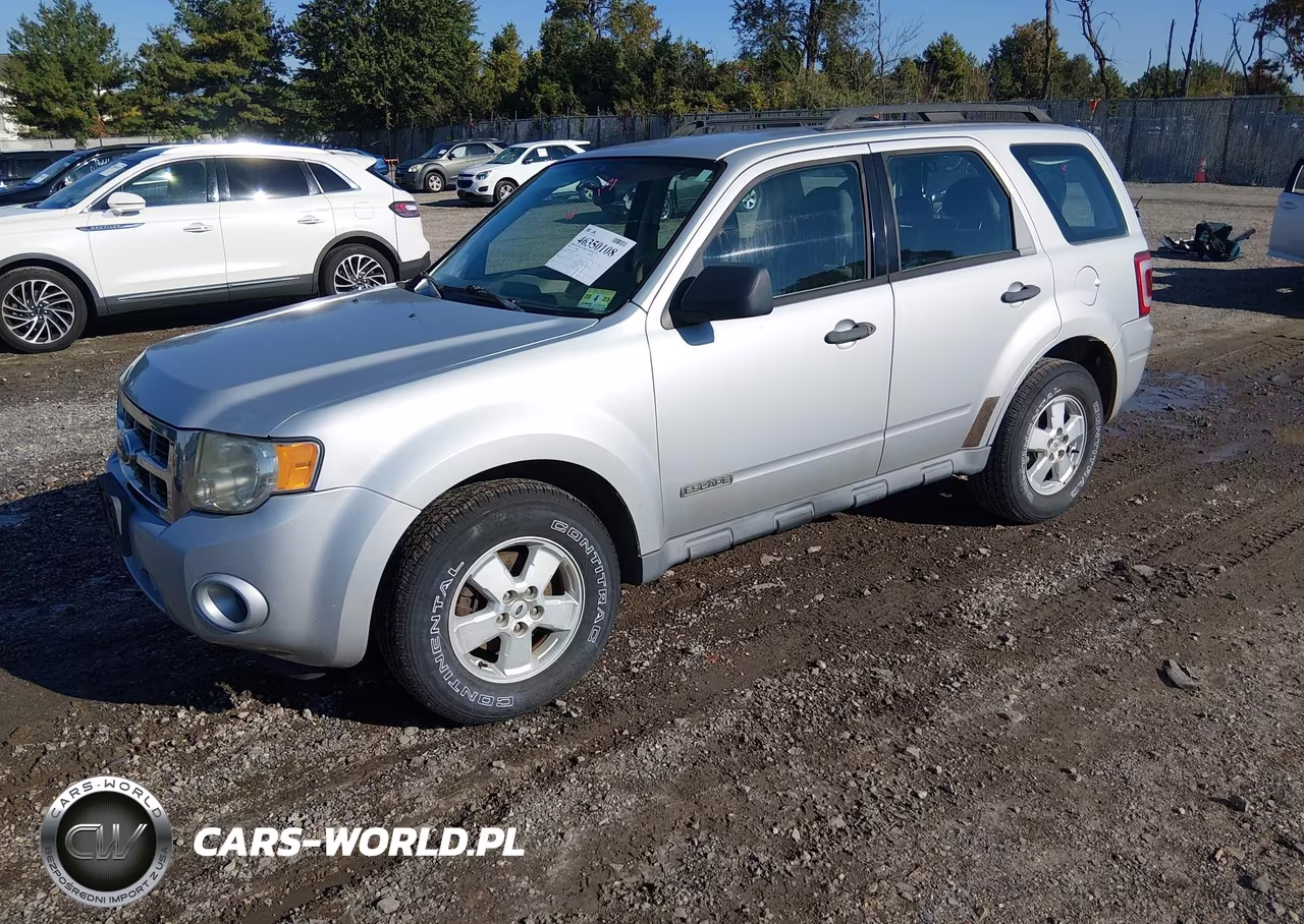 2008 Ford Escape Xls-Xls Manual VIN:1FMCU02Z28KA91247 - 2