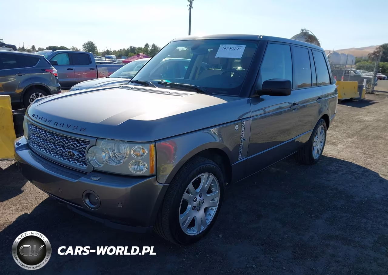 2007 Land Rover Range Rover Hse VIN:SALME154X7A244921 - 2