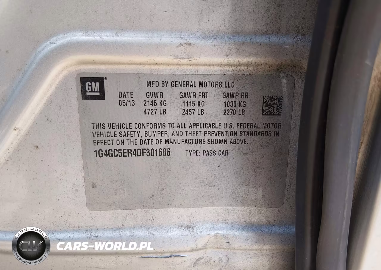 2013 Buick Lacrosse Leather Group VIN:1G4GC5ER4DF301606 - 9