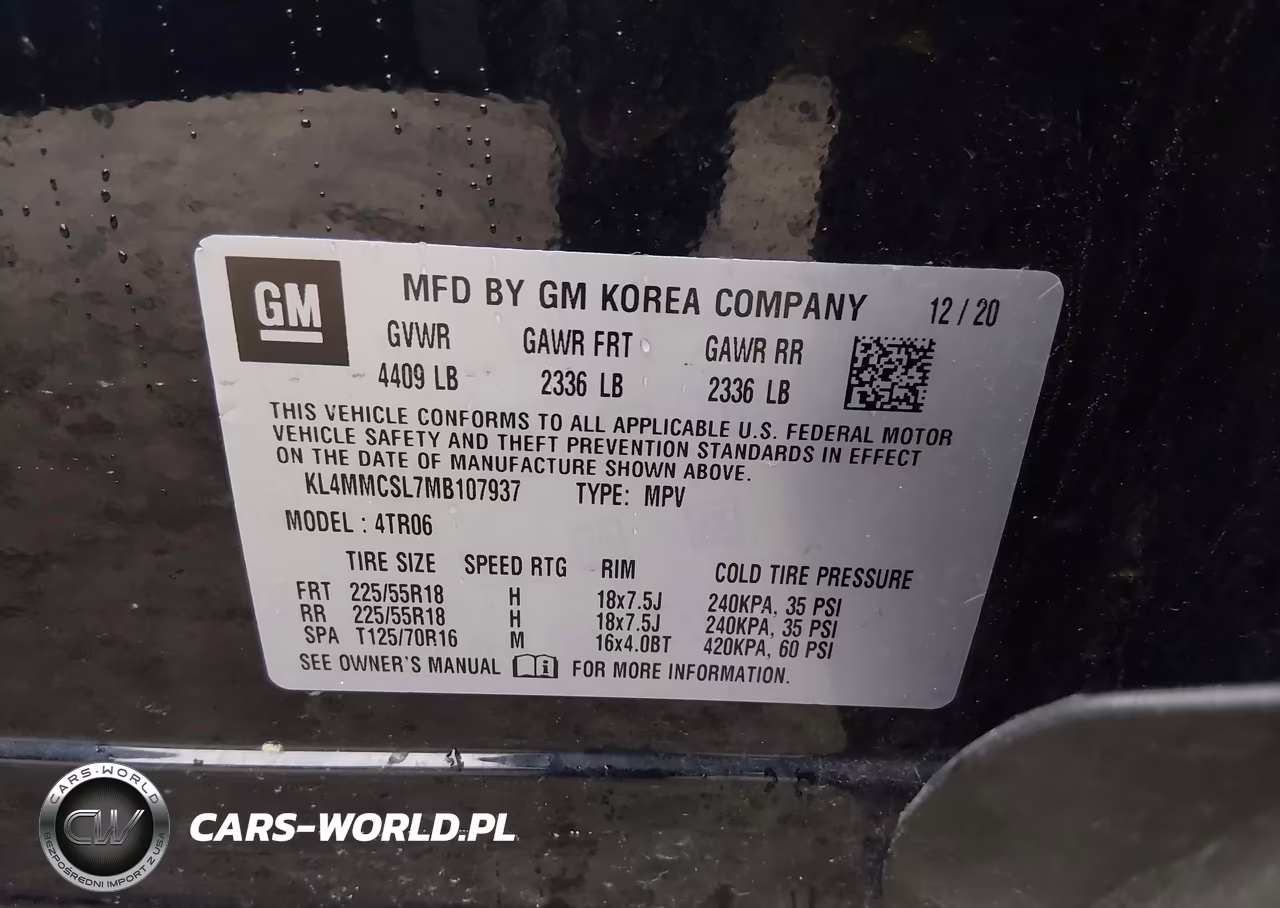2021 Buick Encore Gx Awd Preferred VIN:KL4MMCSL7MB107937 - 9