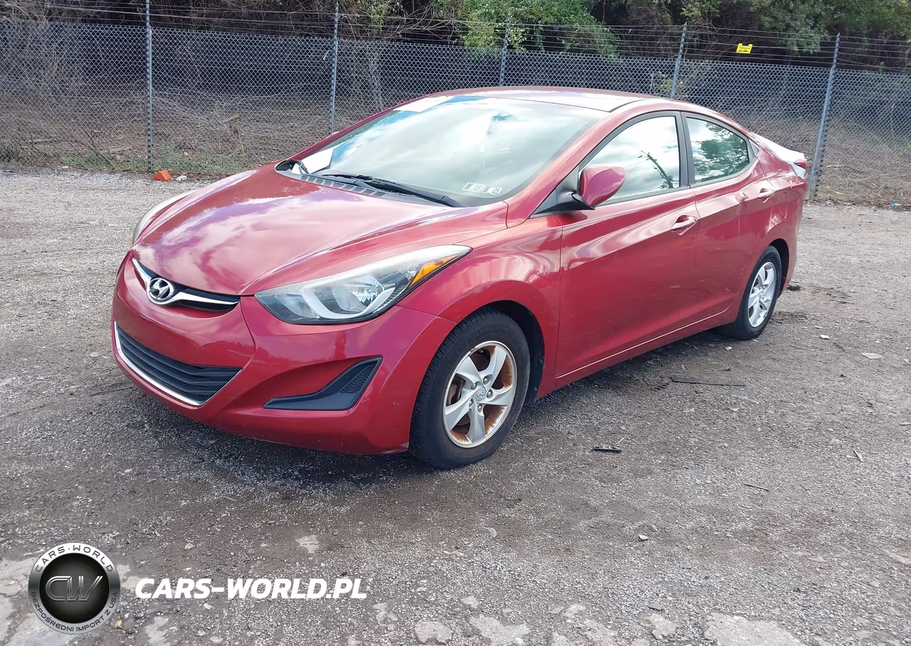 2015 Hyundai Elantra Se VIN:5NPDH4AE2FH576289 - 2