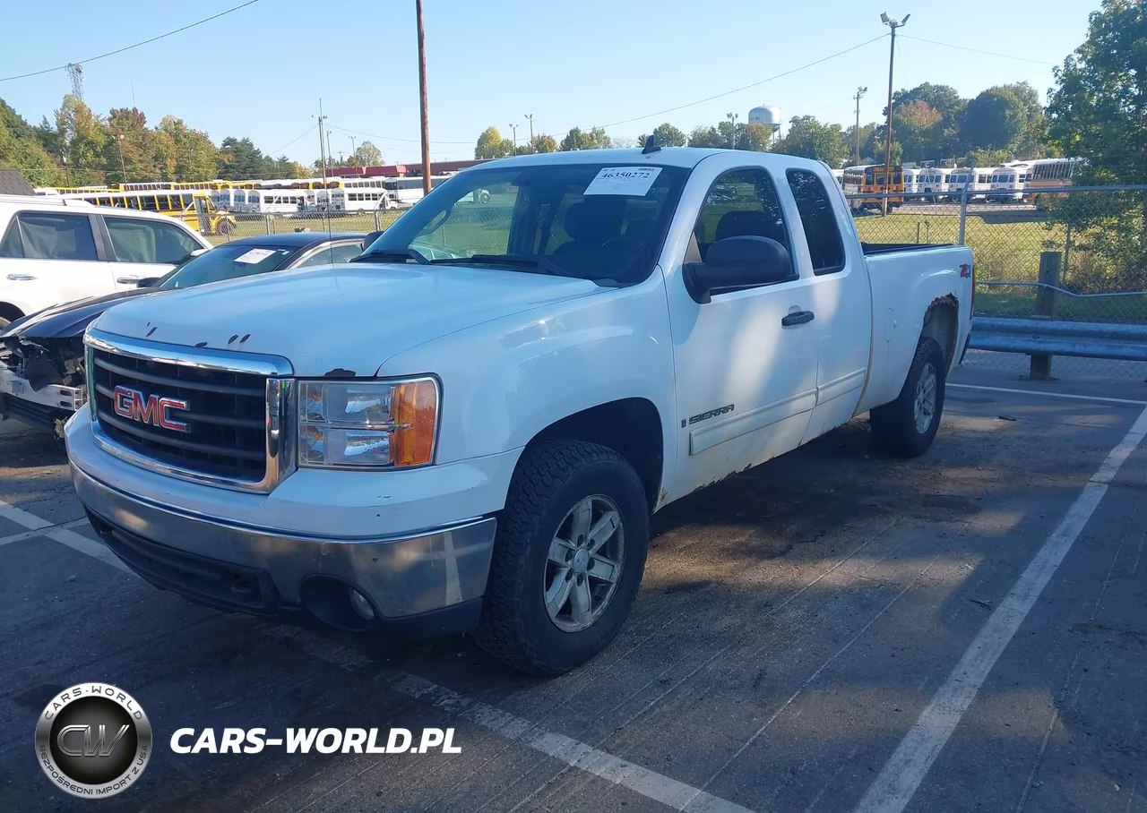 2008 GMC Sierra 1500 Sle1 VIN:1GTEK19J18Z257922 - 2