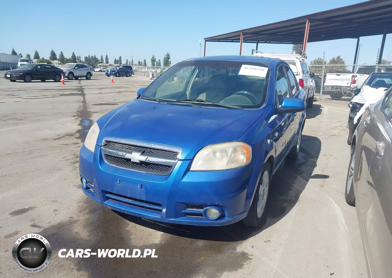 2007 Chevrolet Aveo Lt VIN:KL1TG56697B078588 - 2