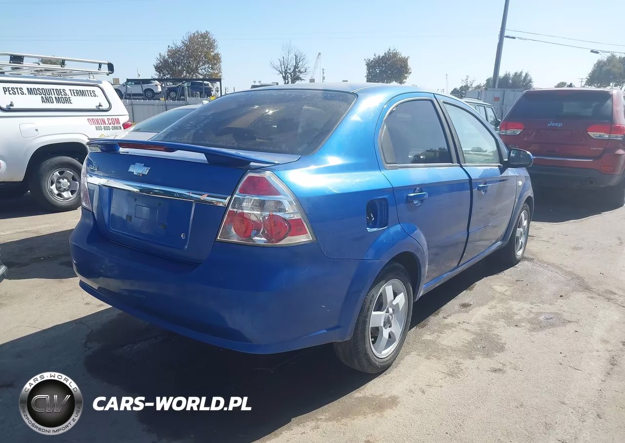 2007 Chevrolet Aveo Lt VIN:KL1TG56697B078588 - 4