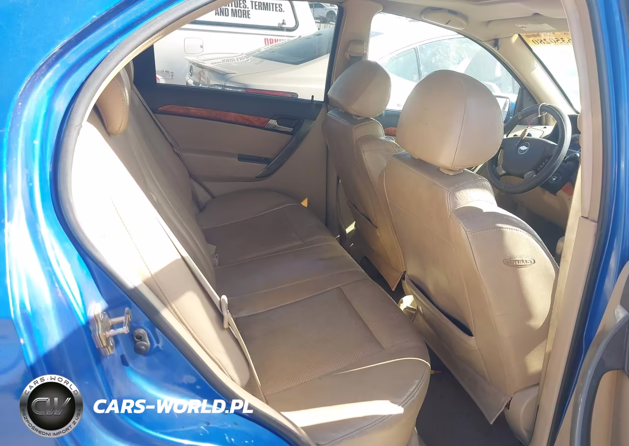 2007 Chevrolet Aveo Lt VIN:KL1TG56697B078588 - 8