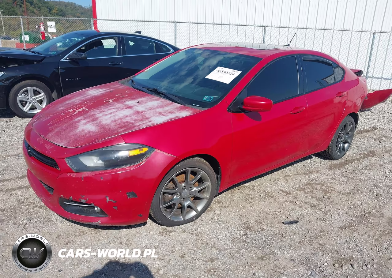 2013 Dodge Dart Sxt VIN:1C3CDFBA0DD331139 - 2