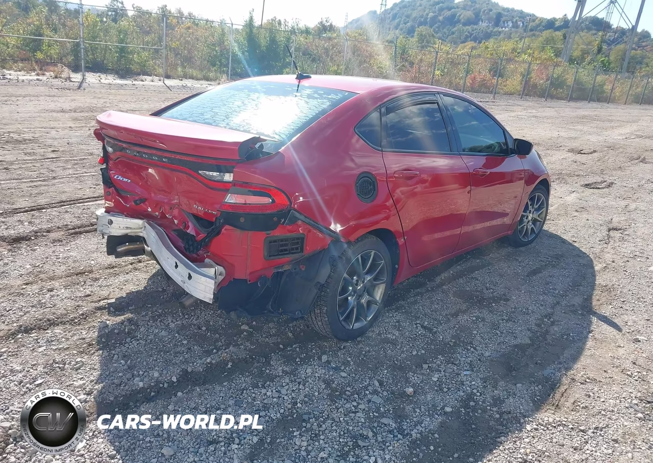 2013 Dodge Dart Sxt VIN:1C3CDFBA0DD331139 - 4