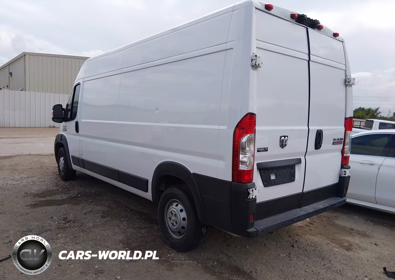 2019 Ram Promaster 2500 High Roof 159 Wb VIN:3C6TRVDG8KE535599 - 3