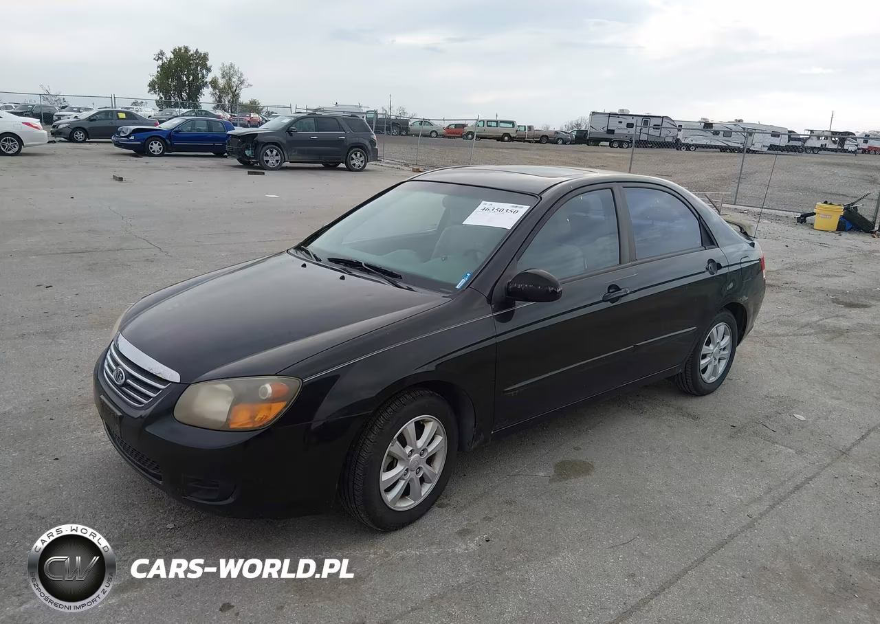 2009 Kia Spectra Ex VIN:KNAFE221995596879 - 2