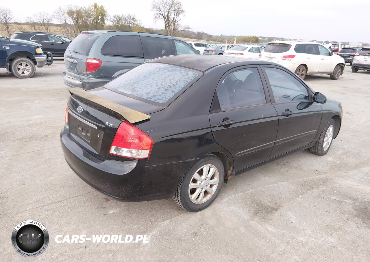 2009 Kia Spectra Ex VIN:KNAFE221995596879 - 4