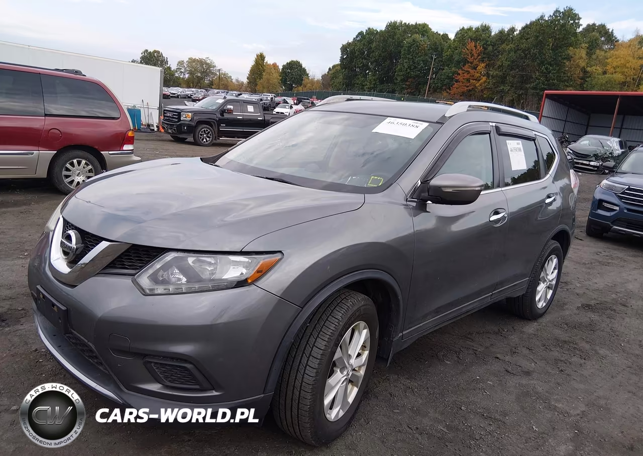 2015 Nissan Rogue Sv VIN:5N1AT2MV9FC751064 - 2