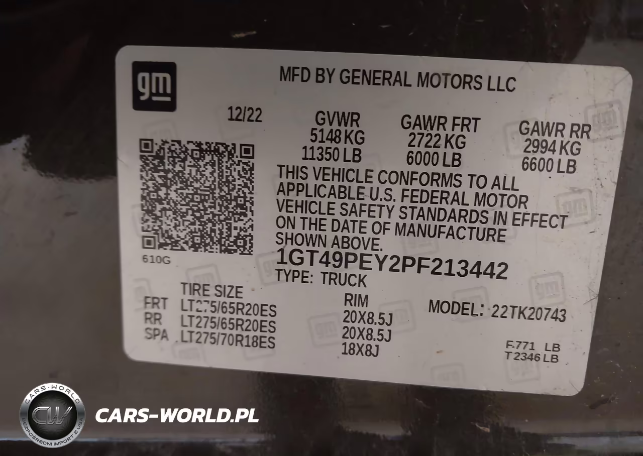 2023 GMC Sierra 2500Hd 4Wd Standard Bed At4 VIN:1GT49PEY2PF213442 - 9