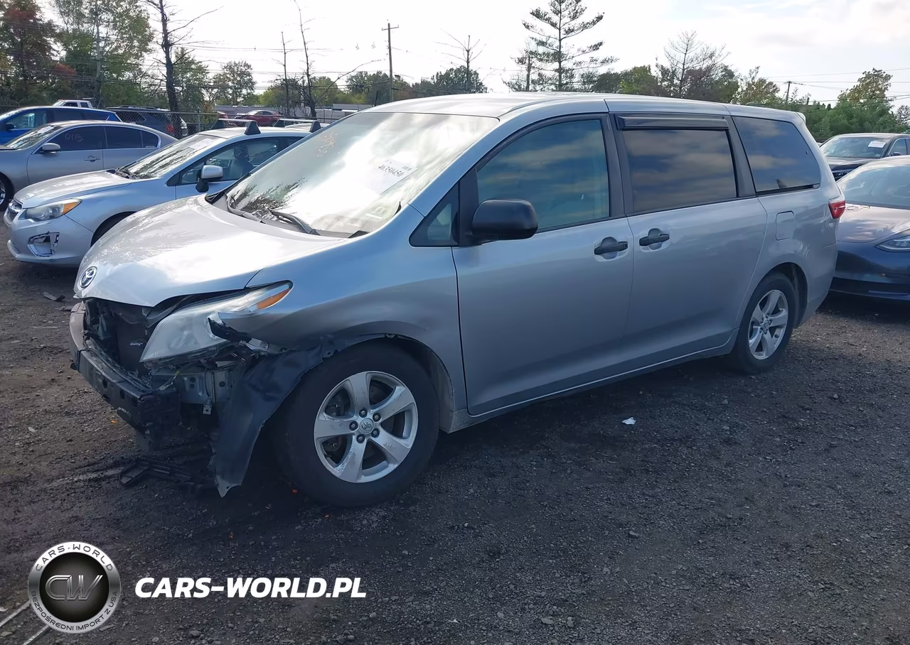 2017 Toyota Sienna L 7 Passenger VIN:5TDZZ3DC2HS843788 - 2