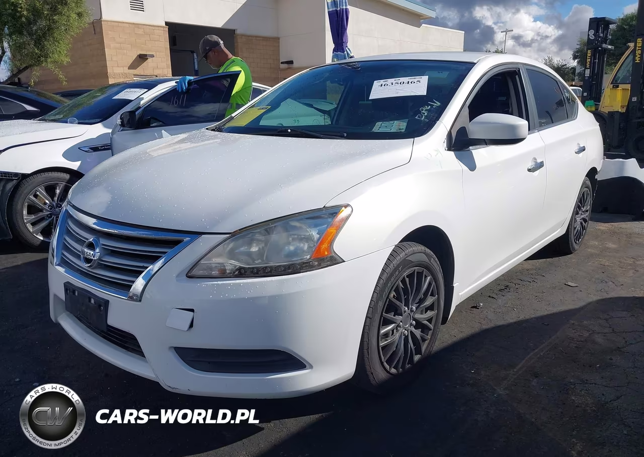 2015 Nissan Sentra Sv VIN:3N1AB7AP7FL692596 - 2