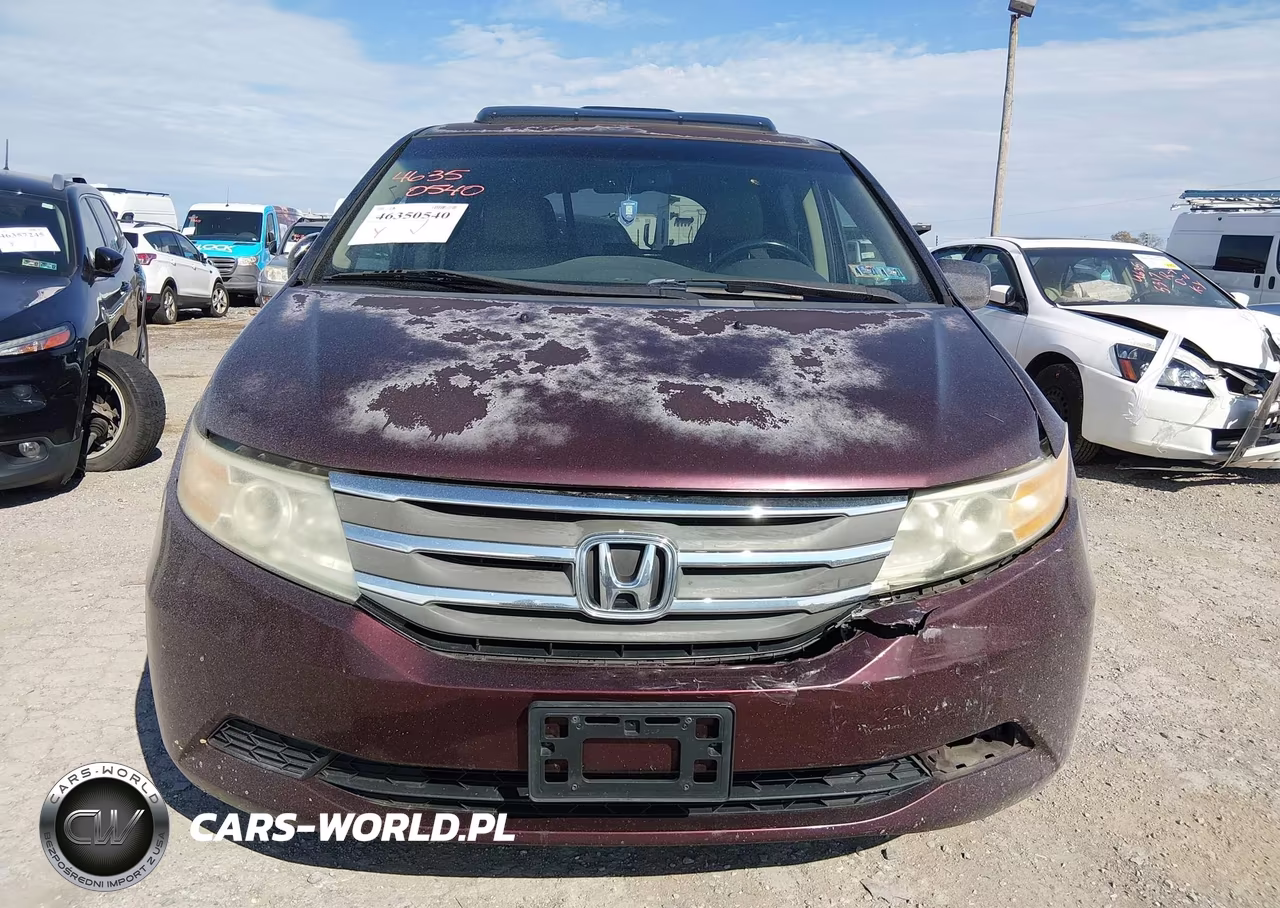 2011 Honda Odyssey Ex-L VIN:5FNRL5H65BB066407 - 12