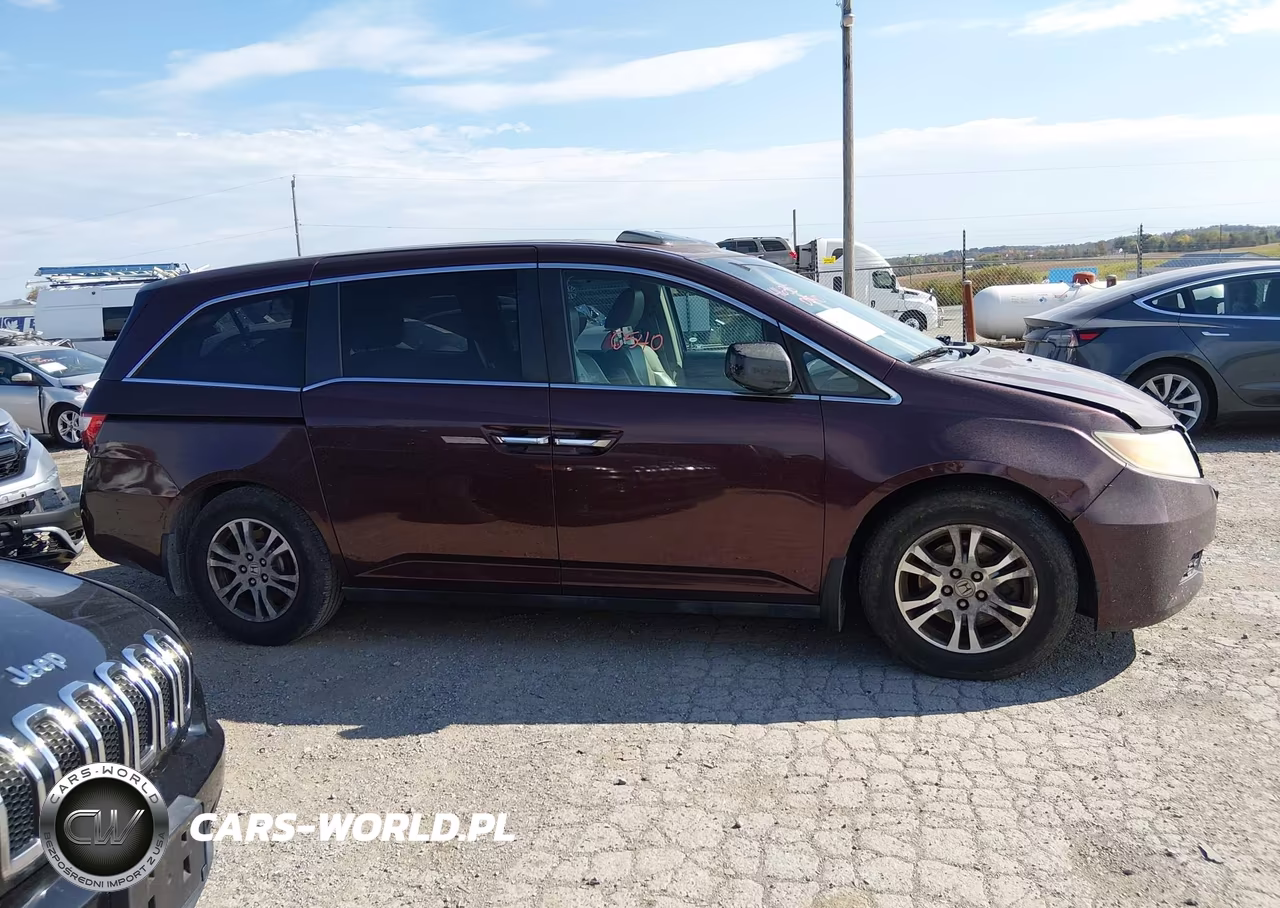 2011 Honda Odyssey Ex-L VIN:5FNRL5H65BB066407 - 13