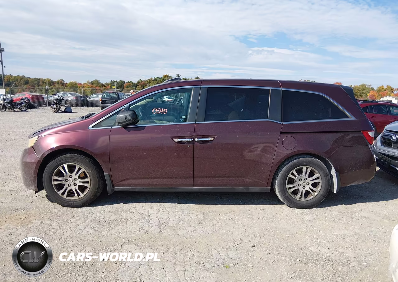 2011 Honda Odyssey Ex-L VIN:5FNRL5H65BB066407 - 14