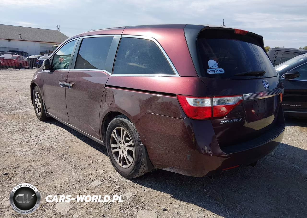 2011 Honda Odyssey Ex-L VIN:5FNRL5H65BB066407 - 3