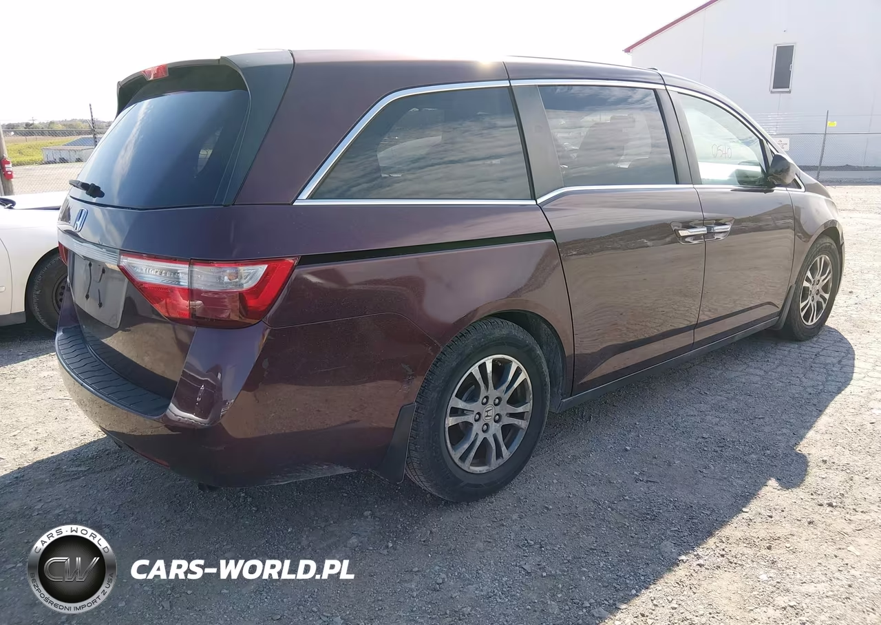 2011 Honda Odyssey Ex-L VIN:5FNRL5H65BB066407 - 4